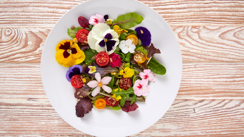 edible flowers