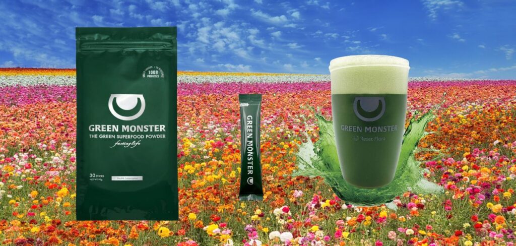 グリーンモンスターとフローラ