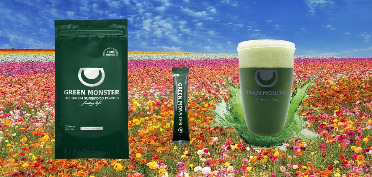 グリーンモンスターとフローラ