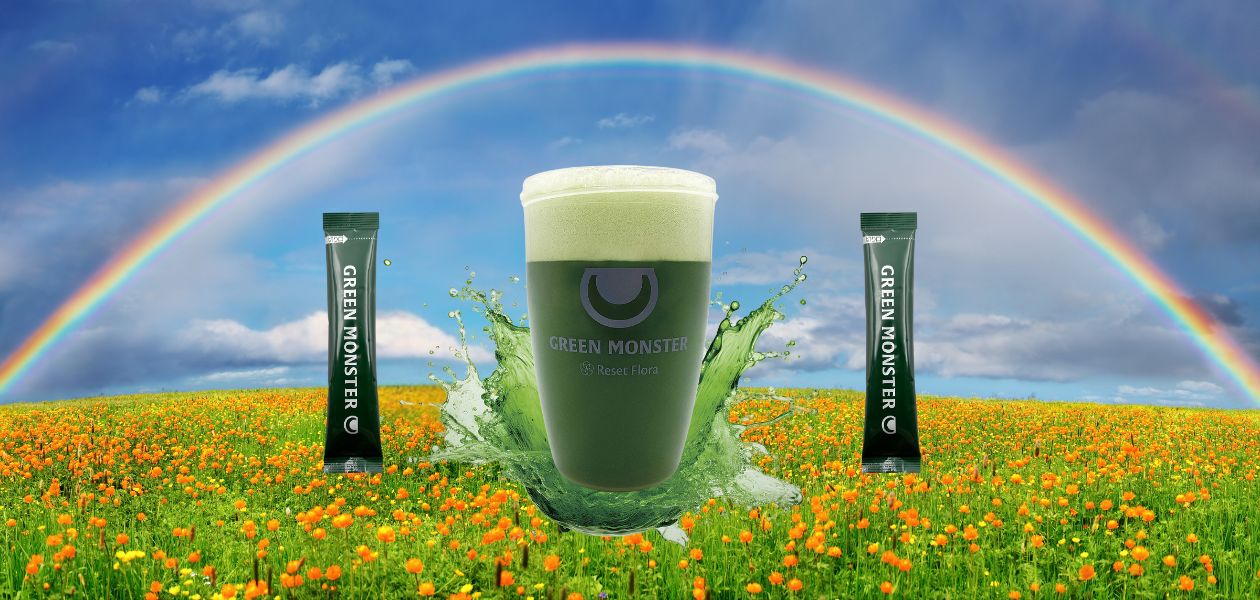 グリーンモンスターと虹で未来につながる
