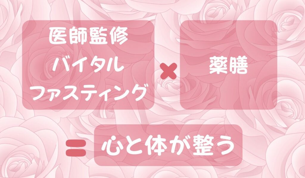 医師監修バイタルファスティングと薬膳で心と体が整う