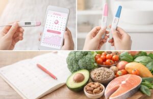 妊活のアプリ、食材、カレンダー、排卵検査薬